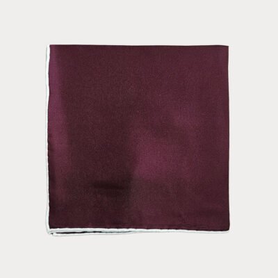Burgundy Pocket Square