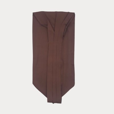 Brown Satin Cravat