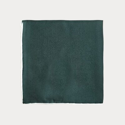 Dark Green Pocket Square