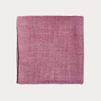 Dark Pink Textured Pocket Square