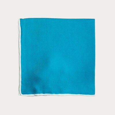 Turquoise Pocket Square