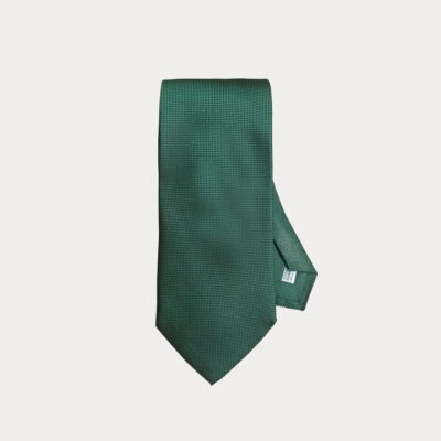 Emerald Green Pure Silk Tie