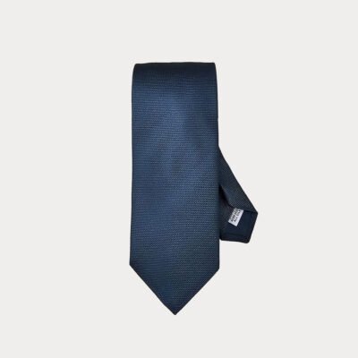 Petrol Blue Pure Silk Tie