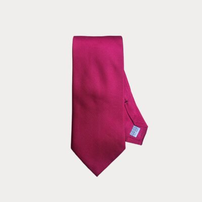 Red Pure Silk Tie