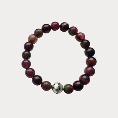 Maroon Composit Stone Bracelet
