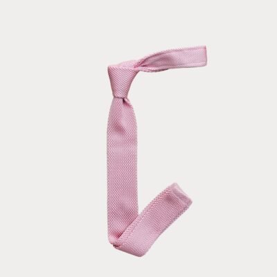Pink Knitted Tie
