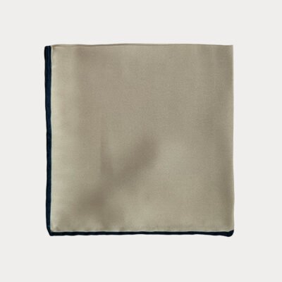 Beige Pocket Square
