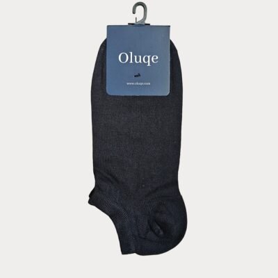 Charcoal No Show Socks