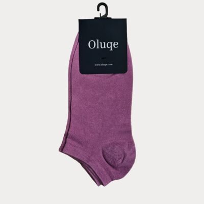 Lilac No Show Socks