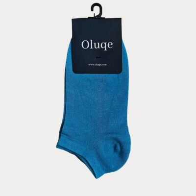 Olympic Blue No Show Socks