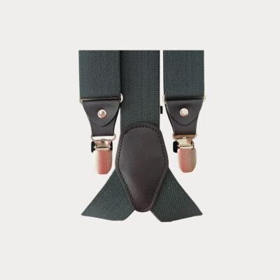 Dark Green Clip On Braces