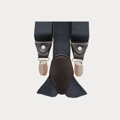 Black Clip On Braces