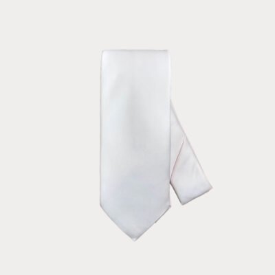 Very Light Rose Pink Satin Tie