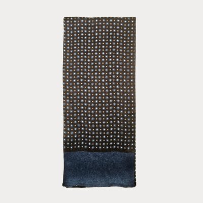 Pure Silk Geometric Pattern Scarf SSC15A