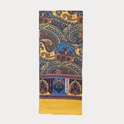 Pure Silk Paisley Scarf SSC1A