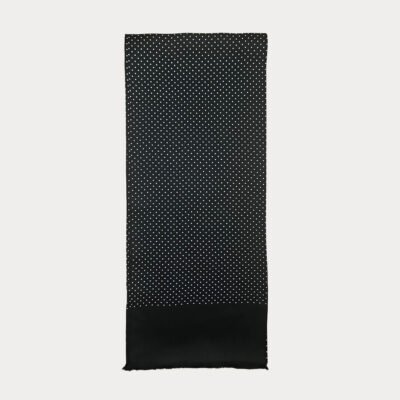 Pure Silk Pin Dot Pattern Scarf SSC25A
